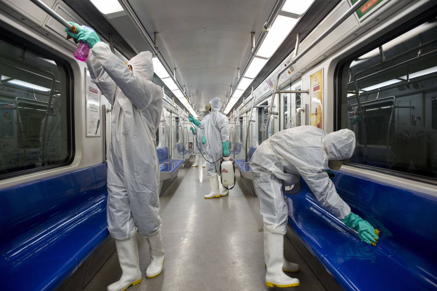 APTOPIX Iran Virus Outbreak Mideast